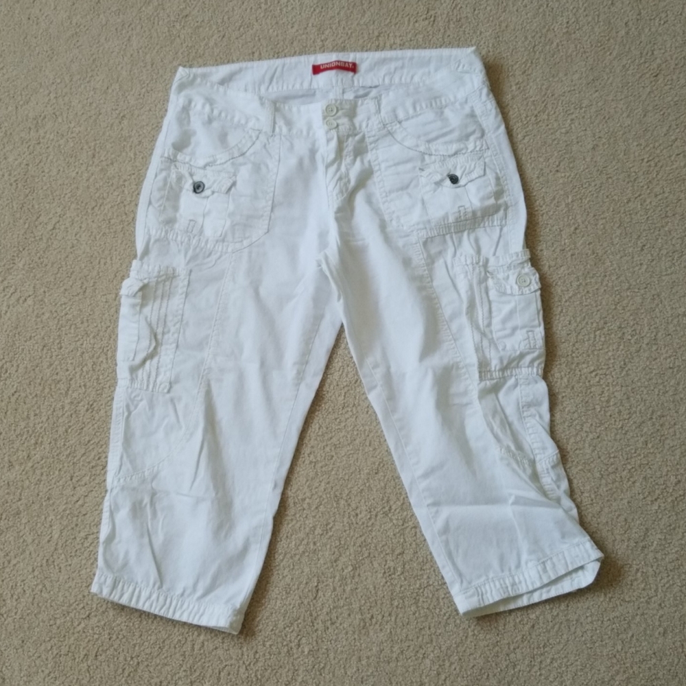 Unionbay Cargo Capris White 8